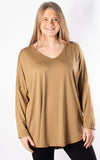 Viv Long Sleeve | Camel