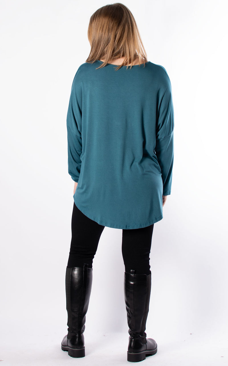 Viv Long Sleeve | Teal