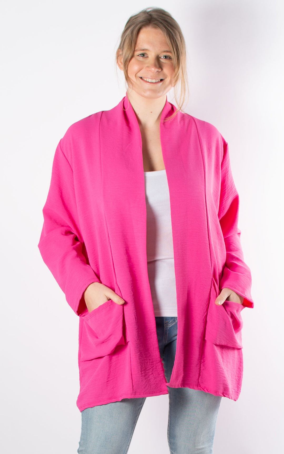 Whoopi Jacket | Hot Pink