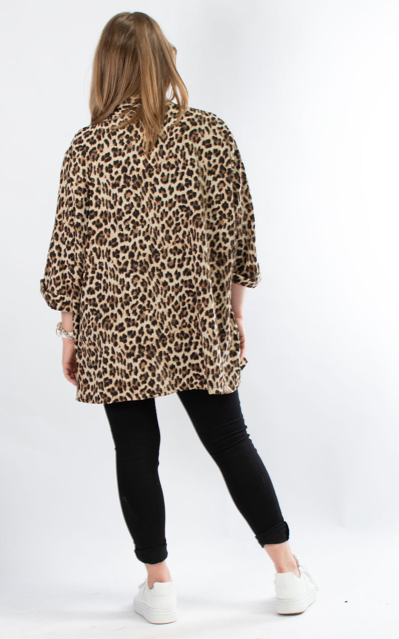 Whoopi Jacket | Animal Print | Leopard