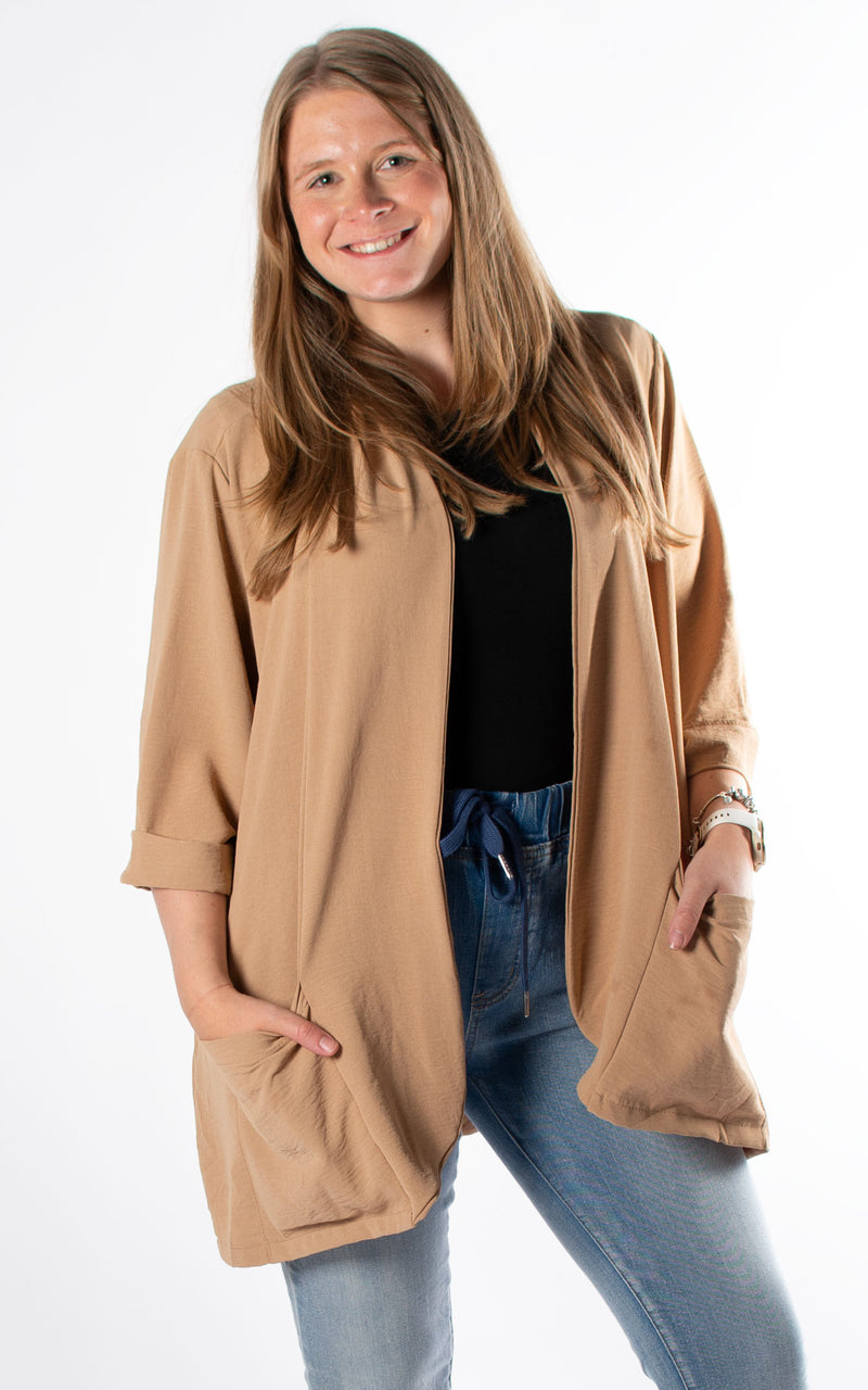 Whoopi Jacket | Camel