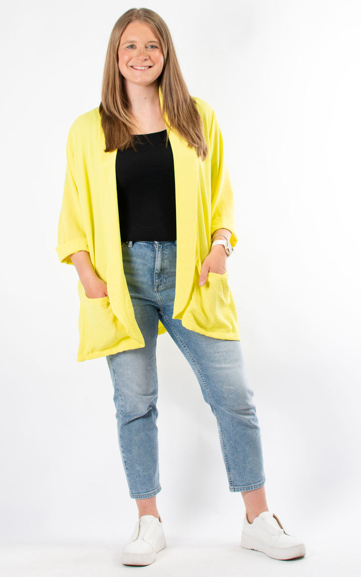 Whoopi Jacket | Lemon