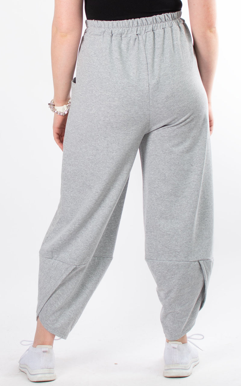 Wide Leg Pocket Joggers | Grey