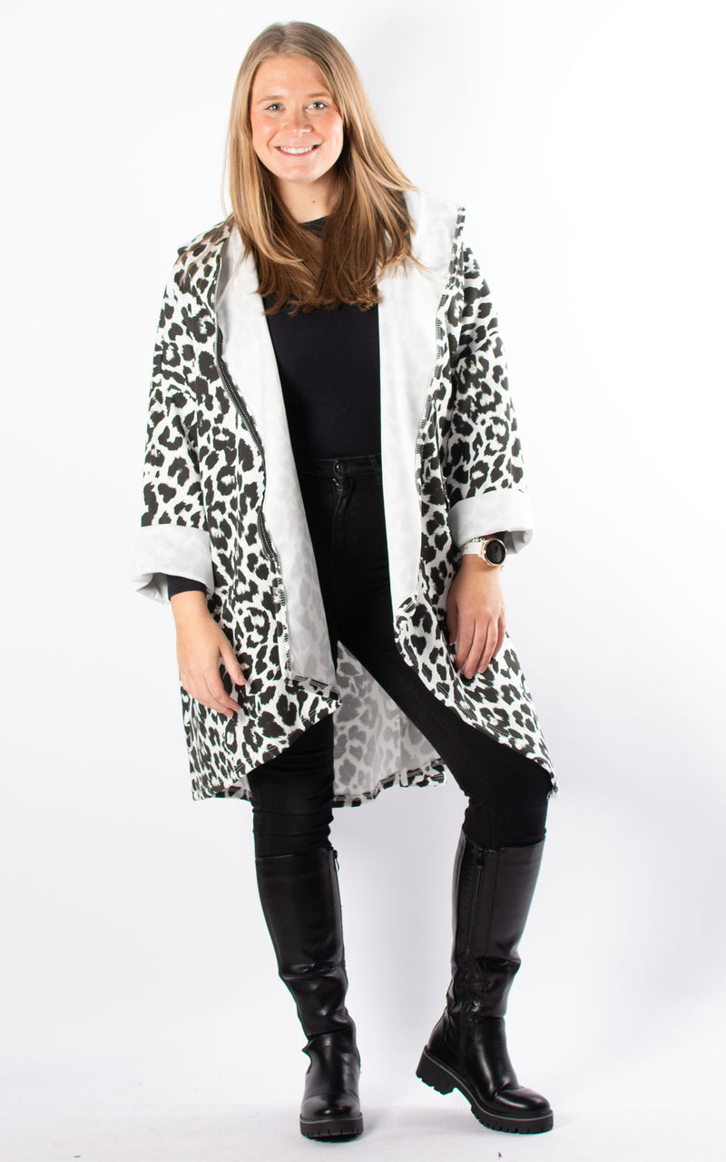 Willow Leopard Jacket | Long