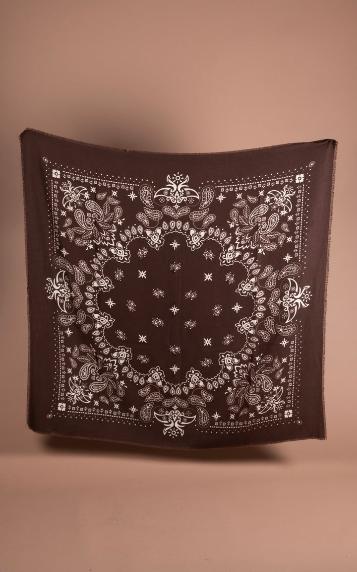 Winter Scarf | Bandana | Chocolate