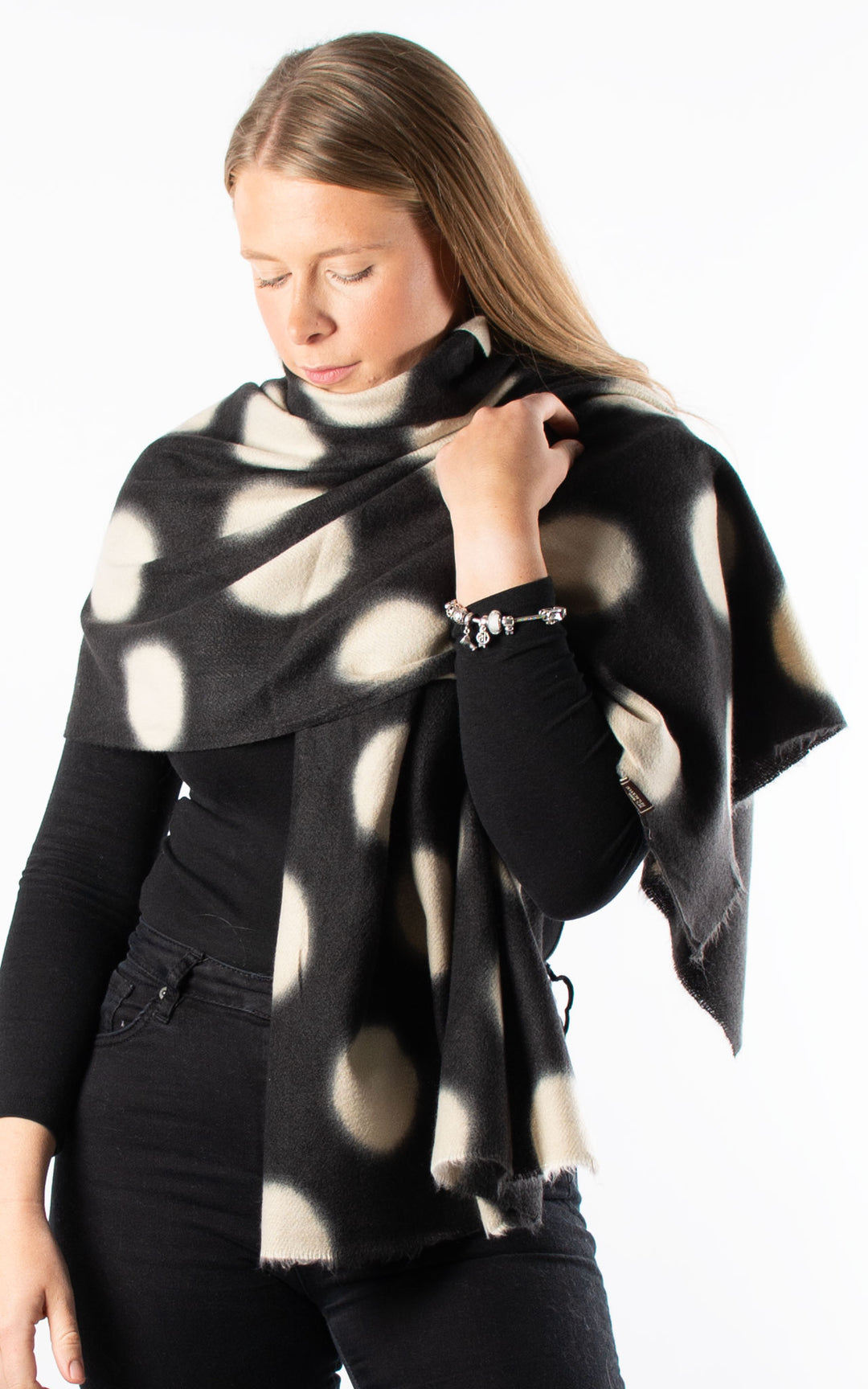 Winter Scarf | Spot | Black