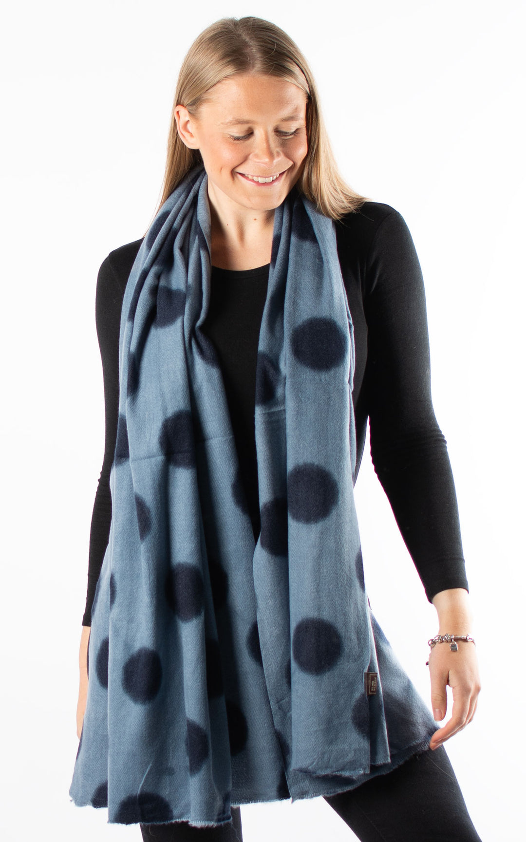 Winter Scarf | Spot | Blue