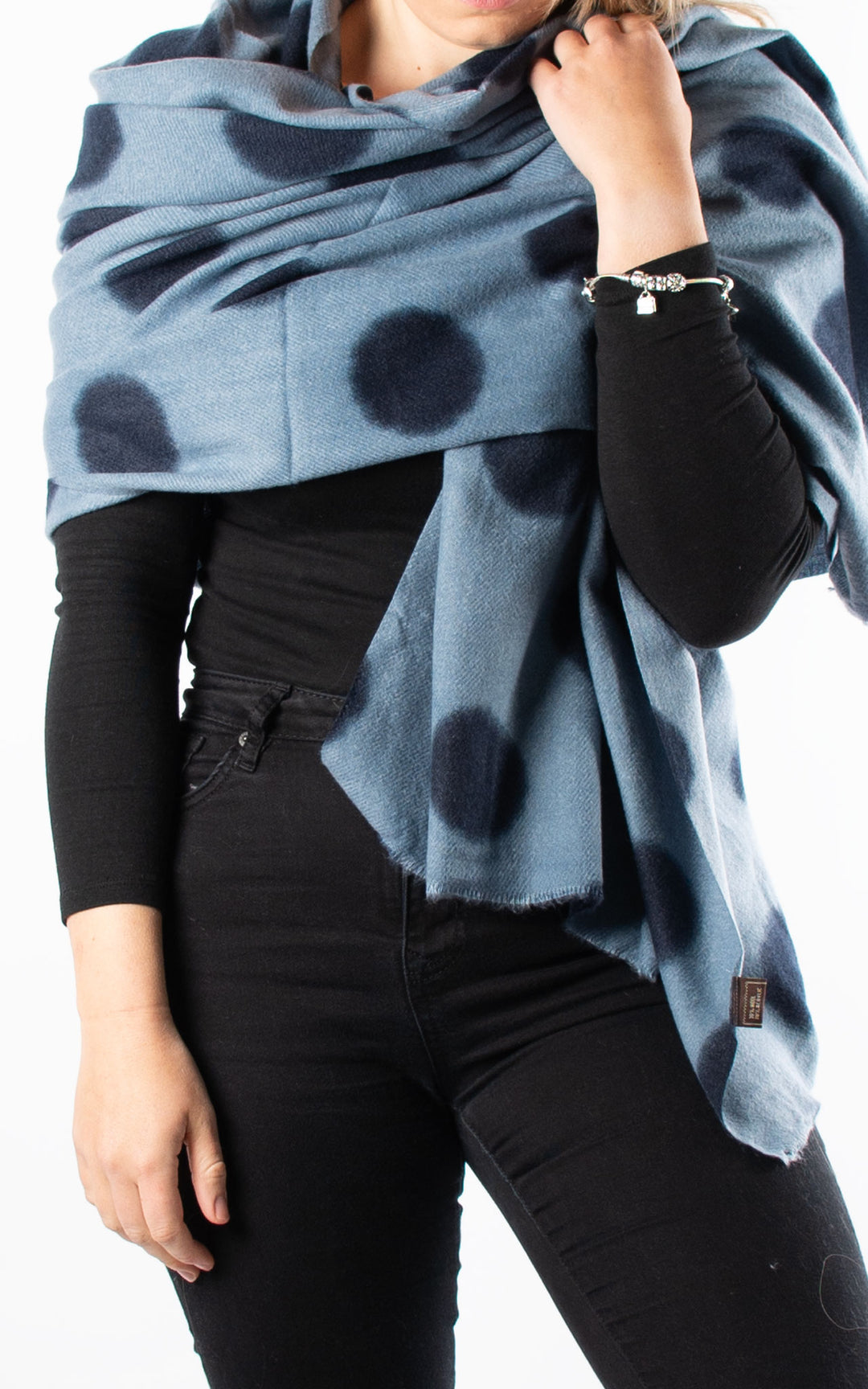 Winter Scarf | Spot | Blue