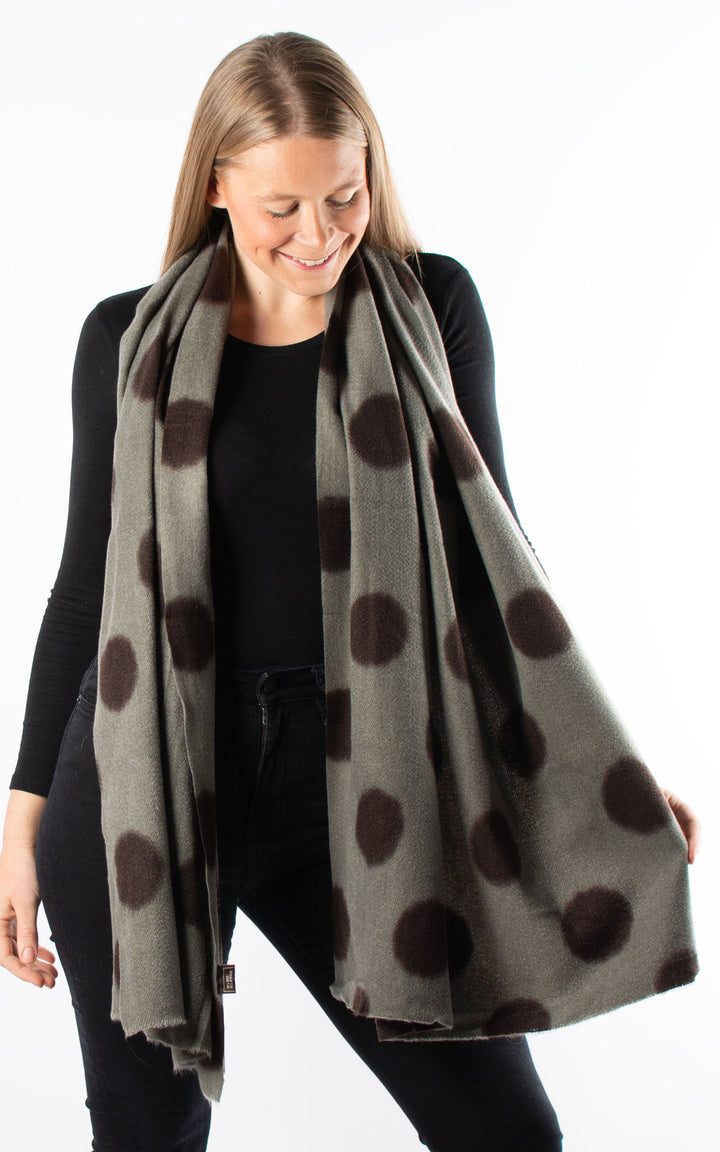 Winter Scarf | Spot | Khaki