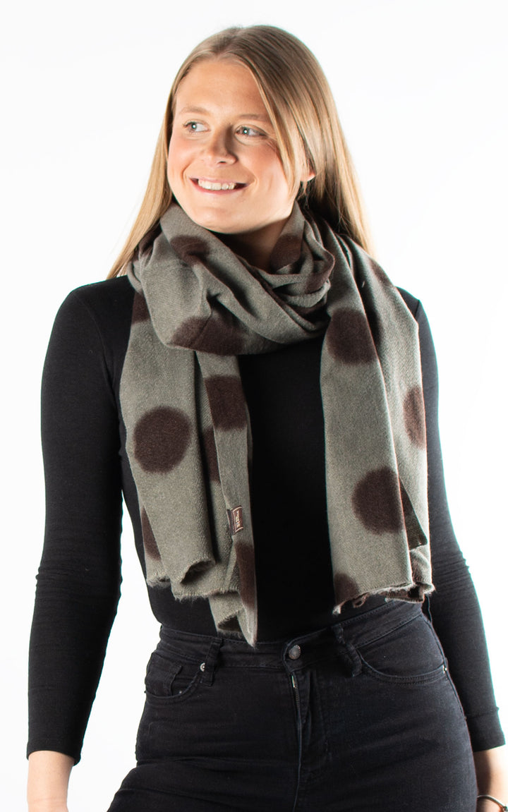 Winter Scarf | Spot | Khaki