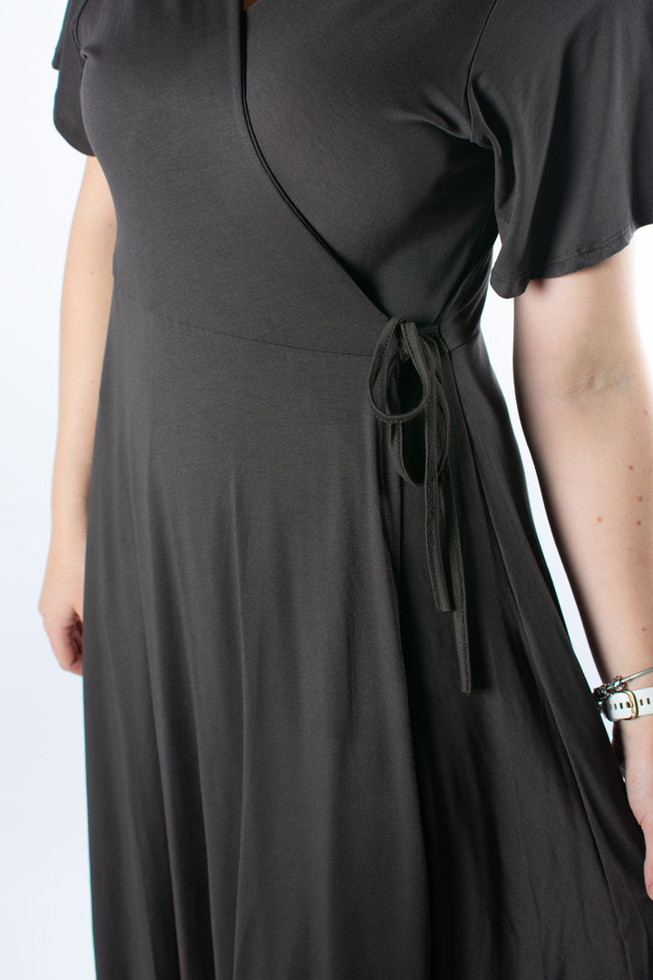 Wrap Dress | Chocolate