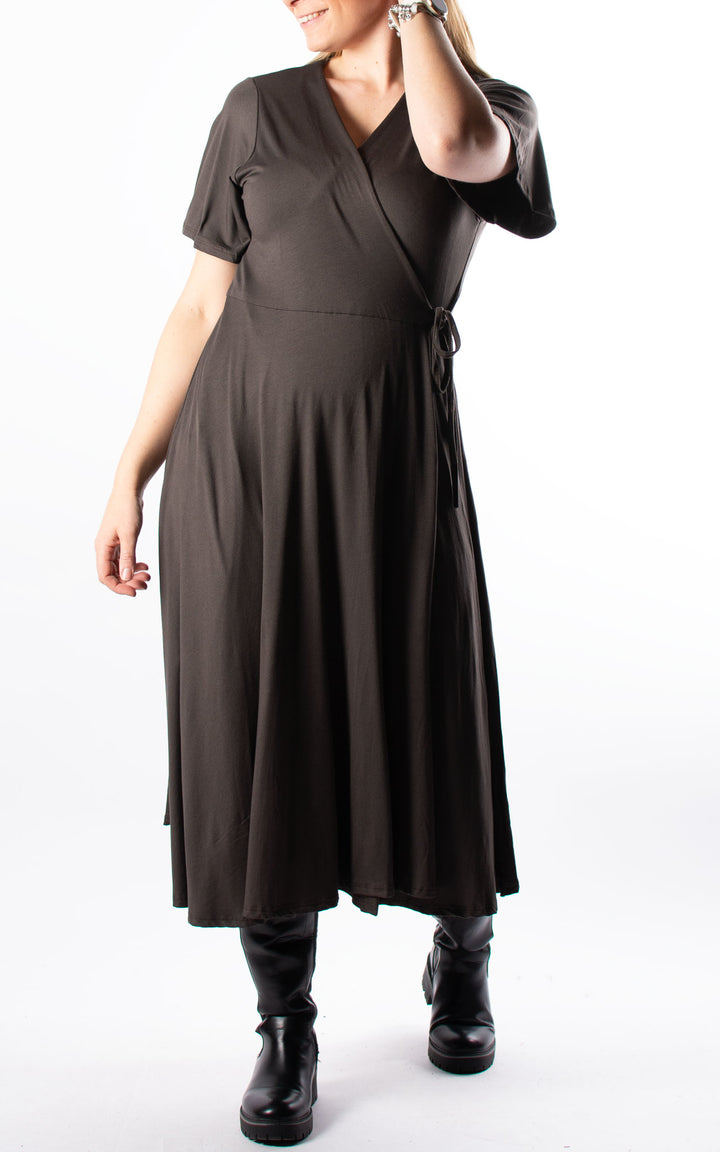 Wrap Dress | Chocolate