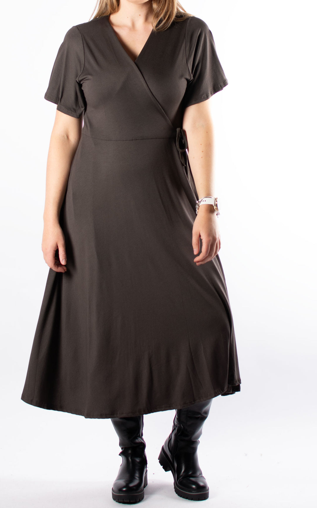 Wrap Dress | Chocolate