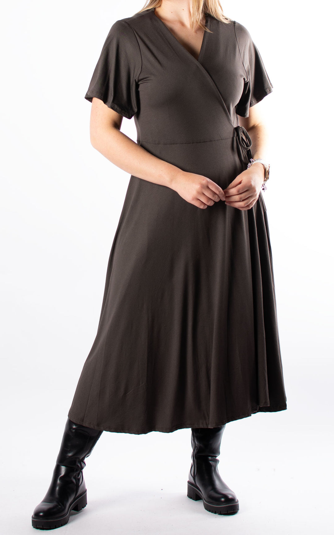 Wrap Dress | Chocolate