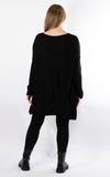 Xanthe Soft Knit Top | Black