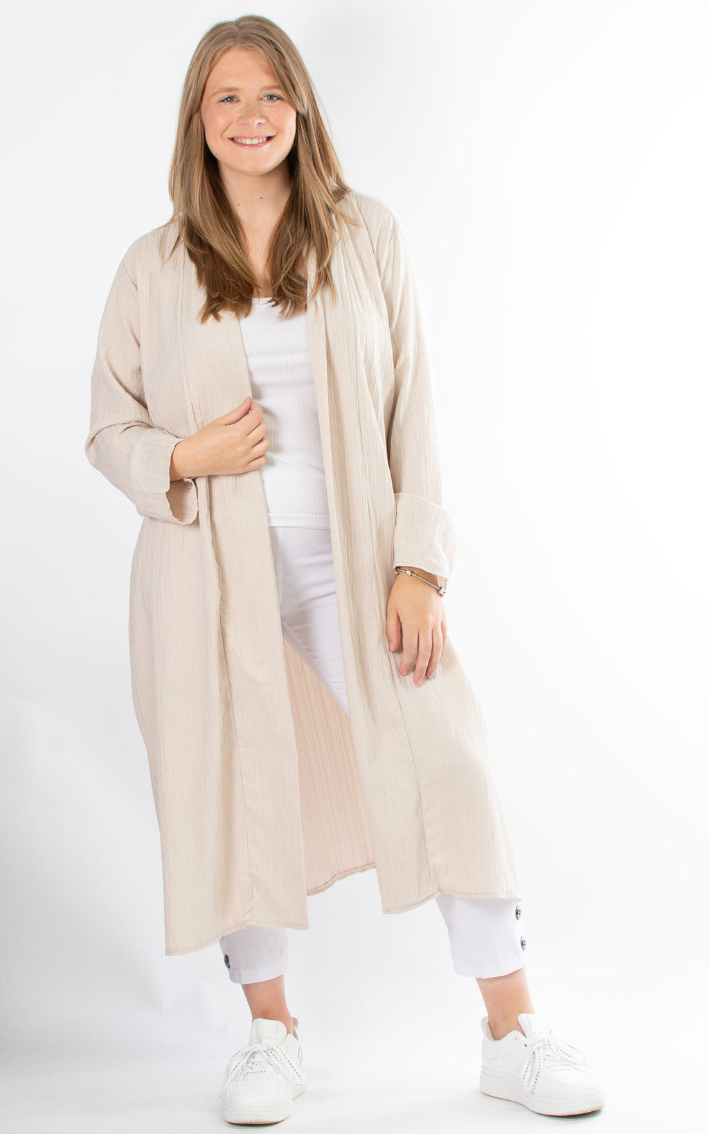 Zoe Cardigan | Beige