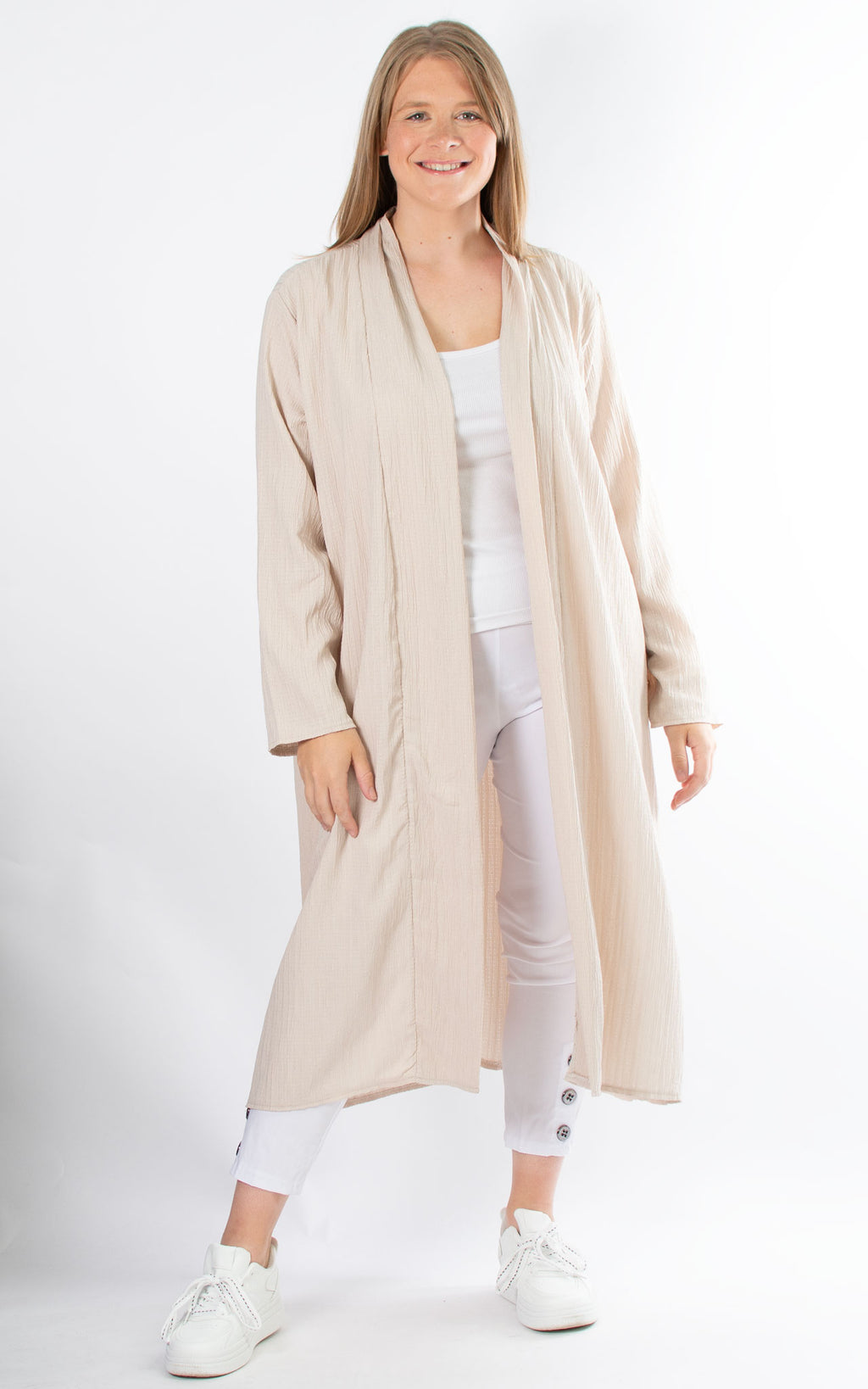 Zoe Cardigan | Beige