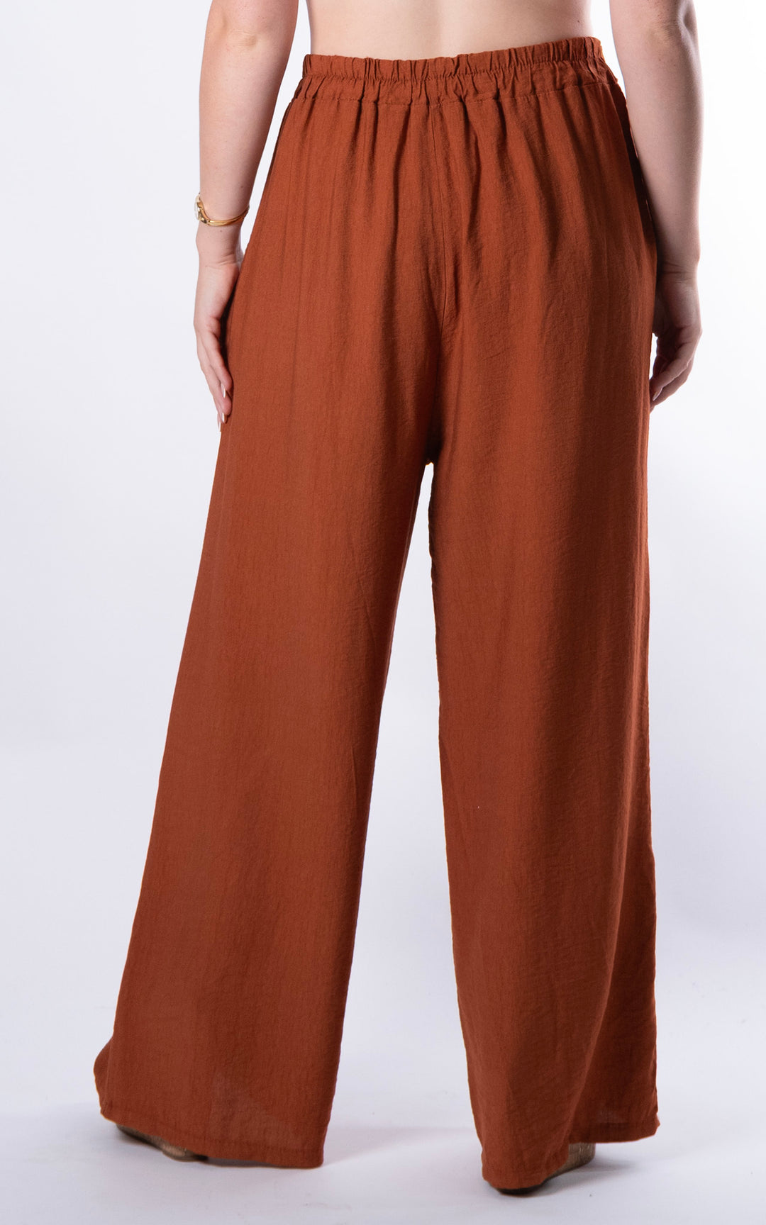 Zuri Trouser | Rust