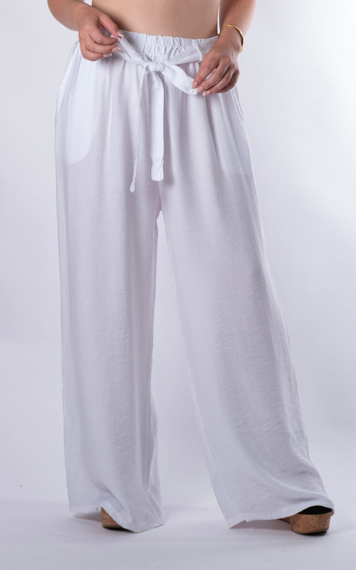 Zuri Trouser | White