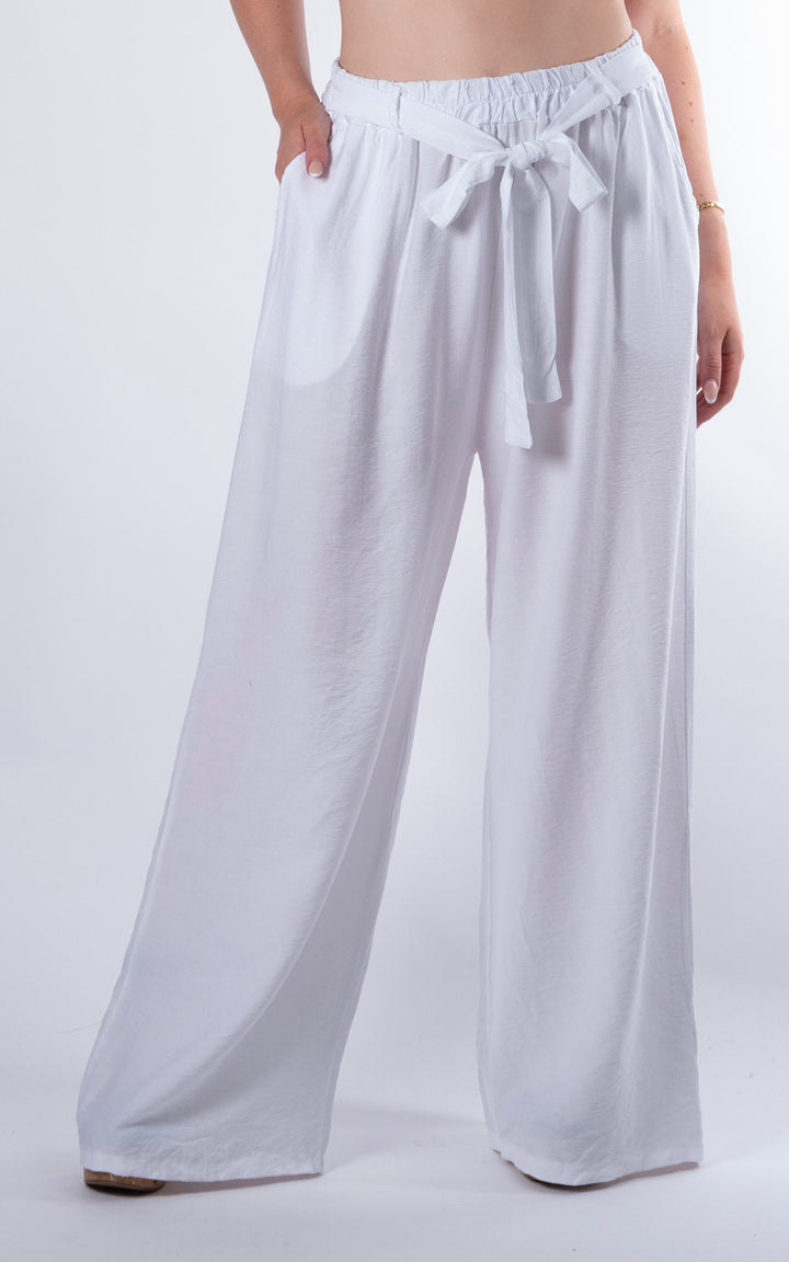 Zuri Trouser | White