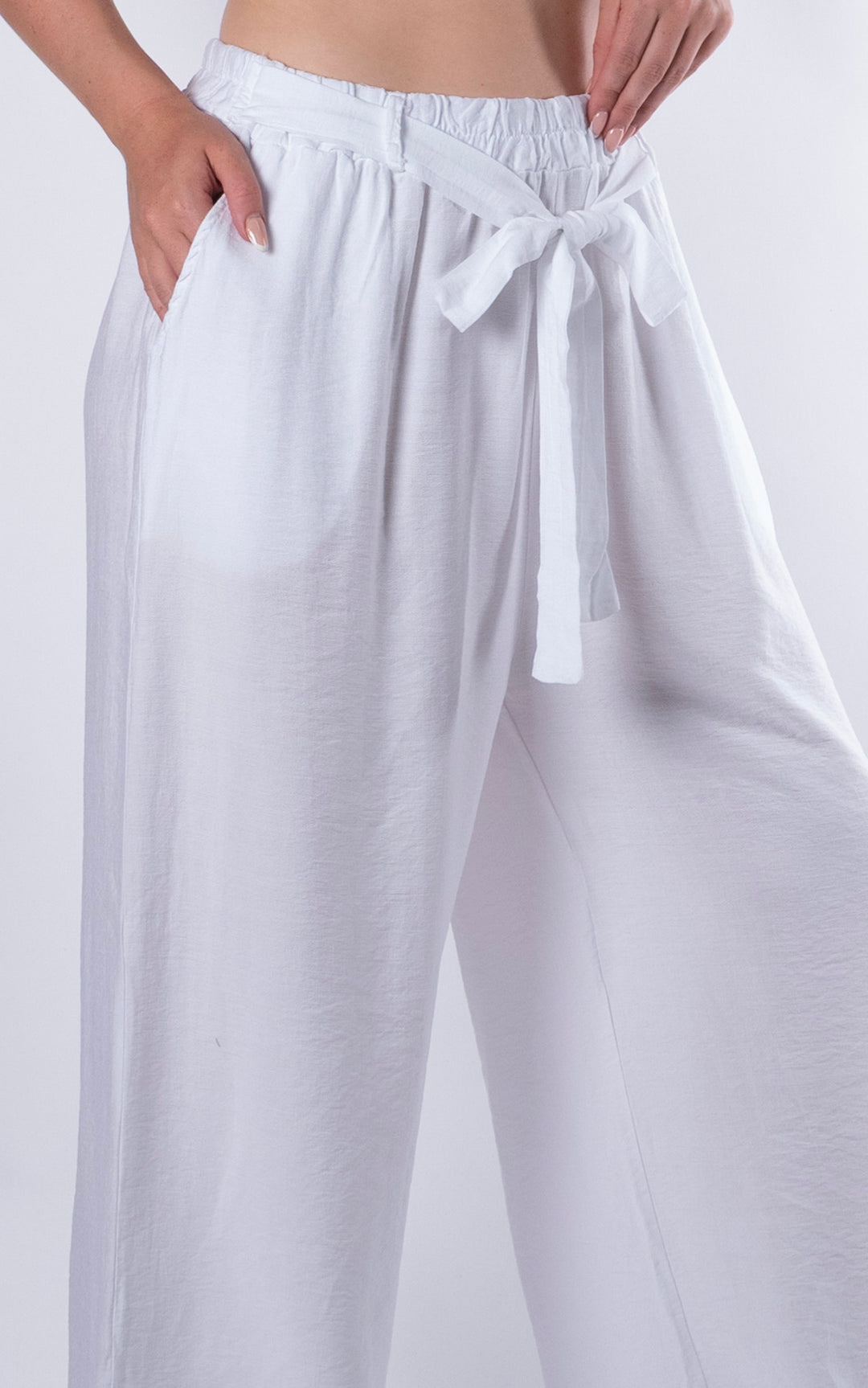 Zuri Trouser | White