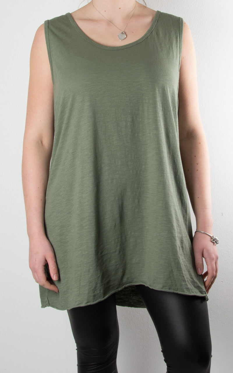 Basic Vest | Khaki