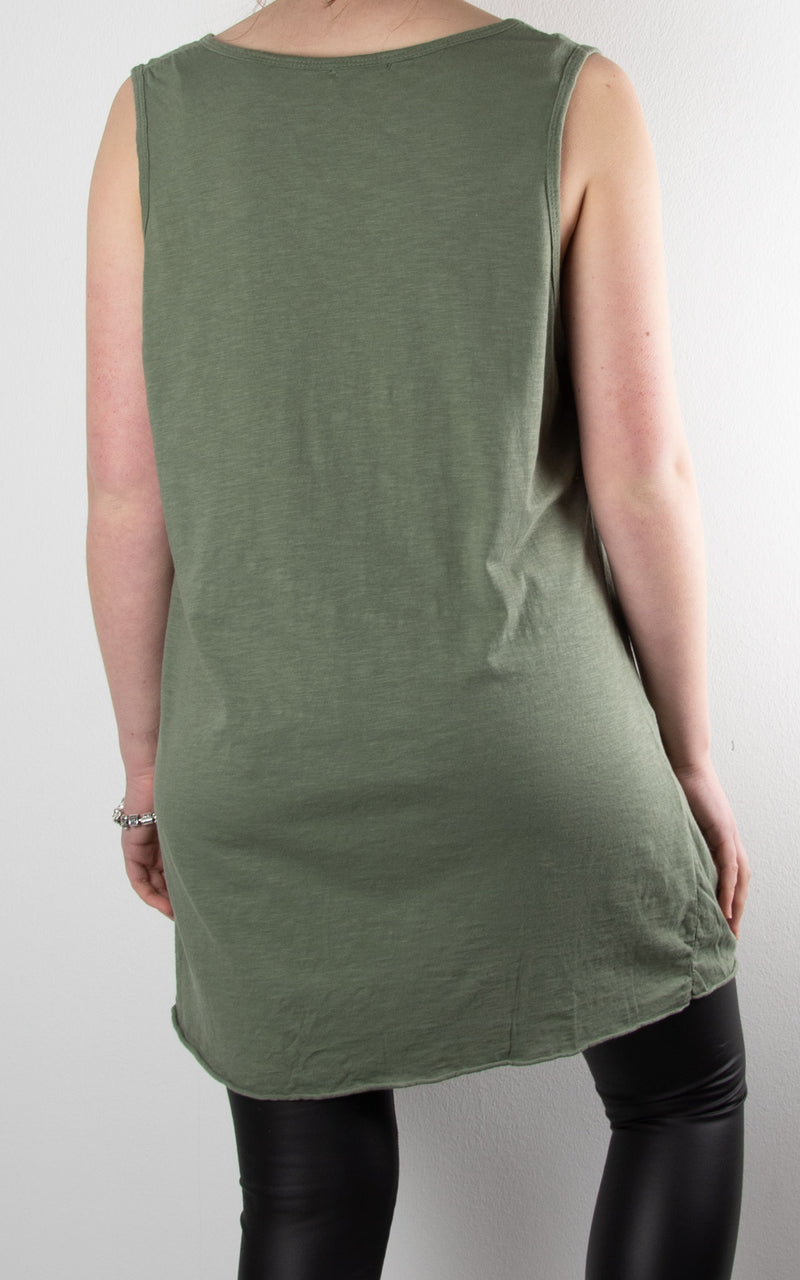 Basic Vest | Khaki