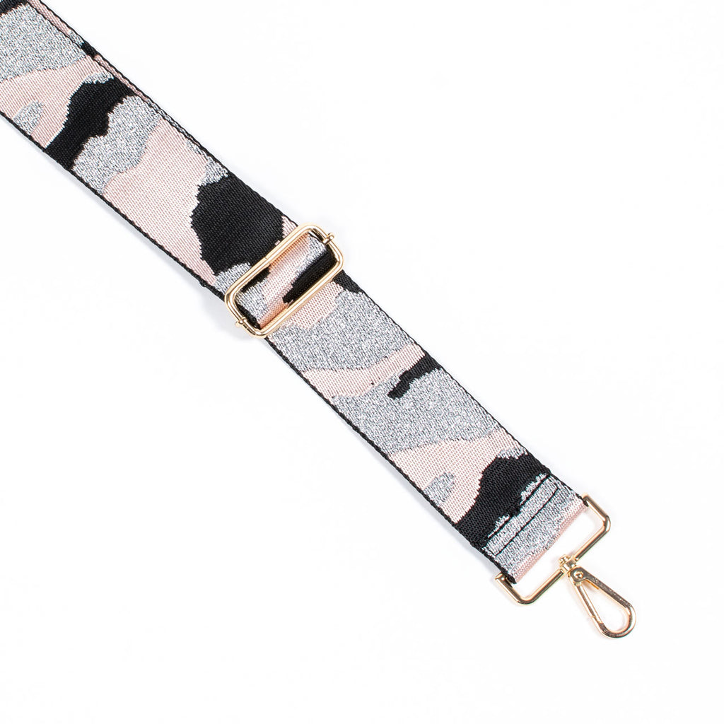 Briony Bag Strap | Camo | Pink