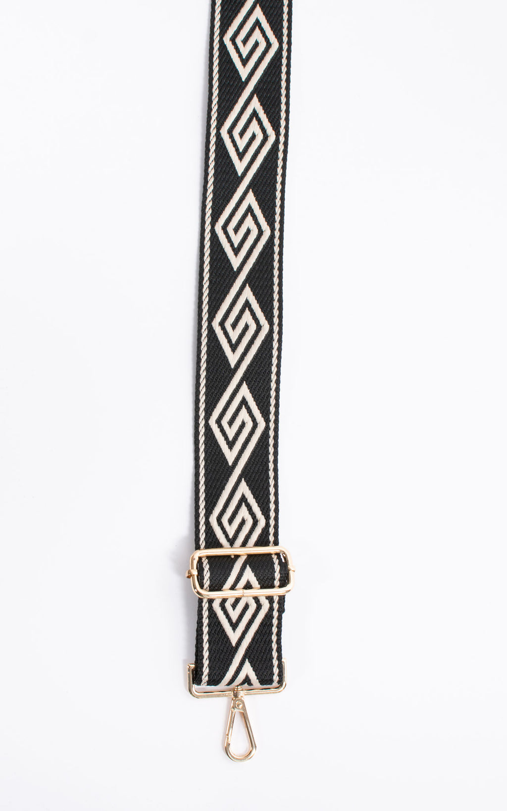 Briony Bag Strap | Diamond Chain | Black