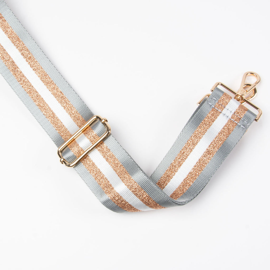Briony | Bag Strap | Sparkle | Grey