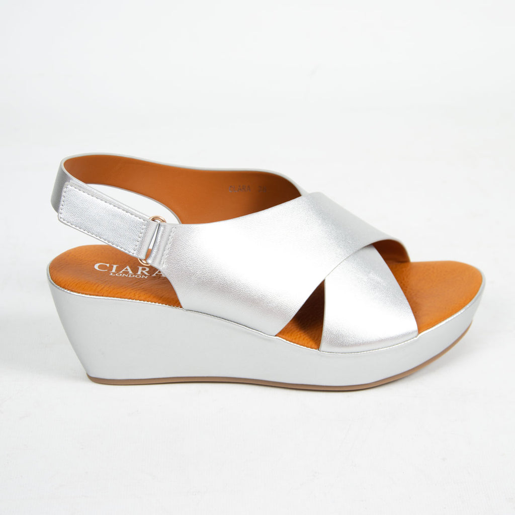 Clara Wedge | Silver