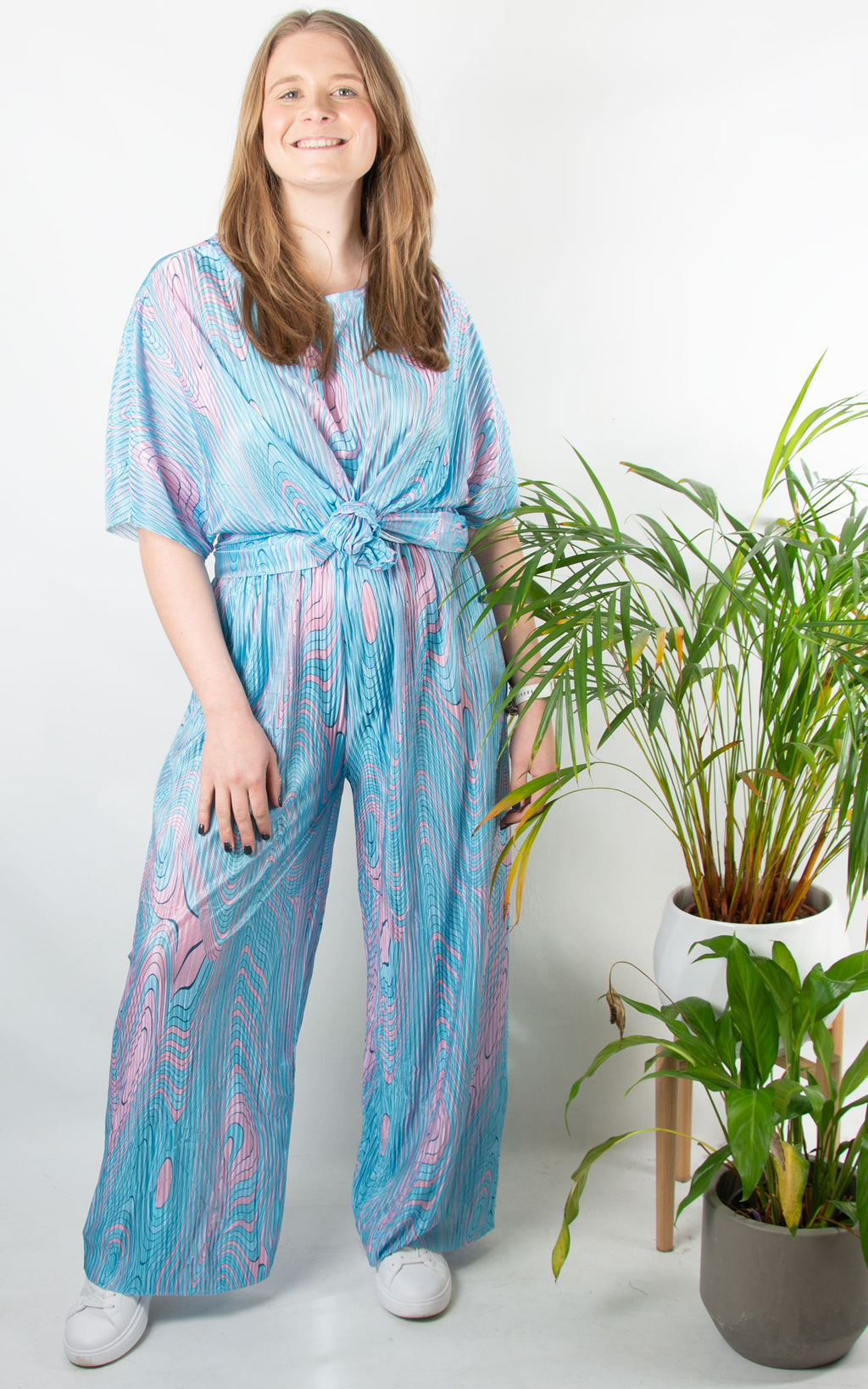 Courtney Set | Swirl | Blue