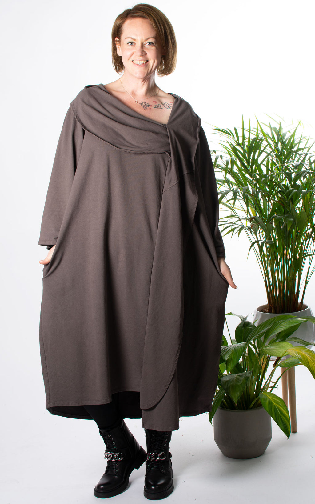 Deborah Tunic Dress | Coffee