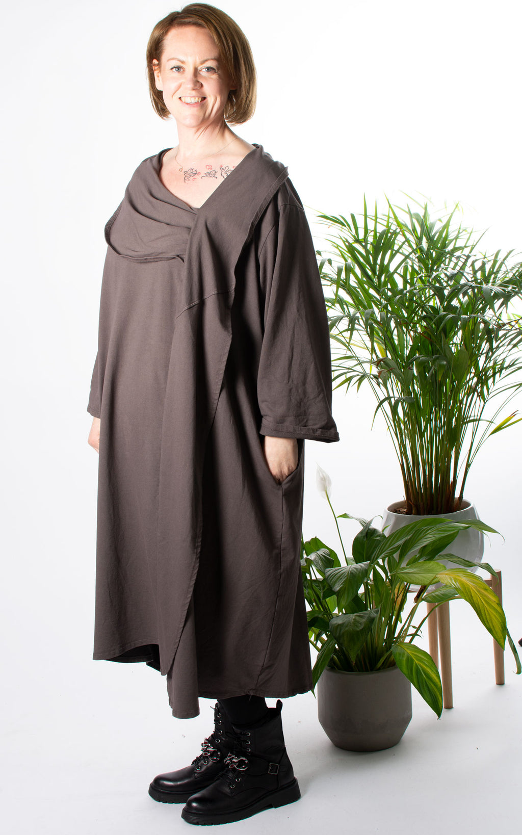 Deborah Tunic Dress | Coffee