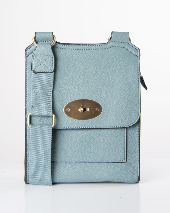 Messenger Bag | Pale Blue