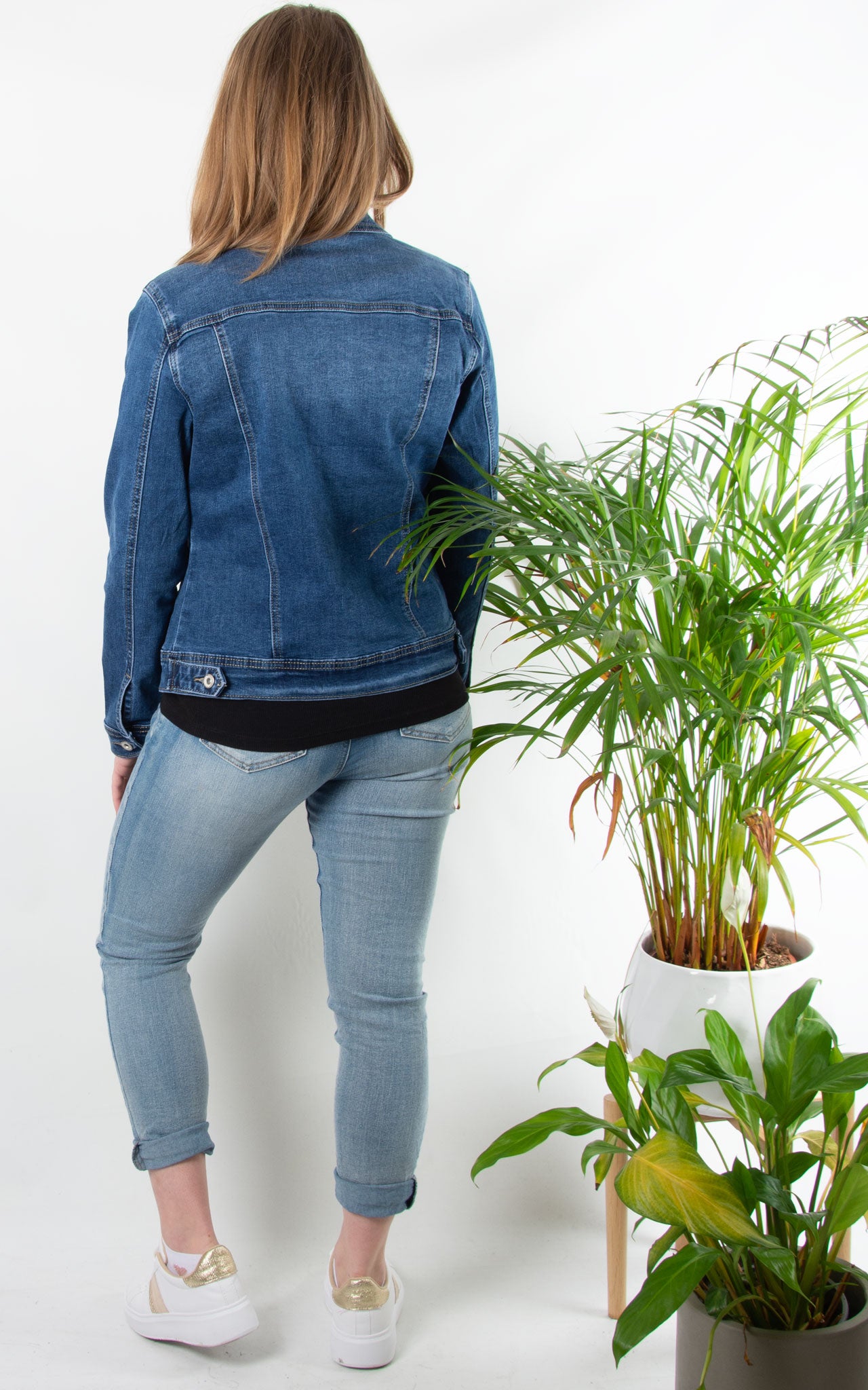 Embellish jean jacket outlet