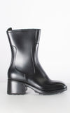 Heeled Welly Boot | Black