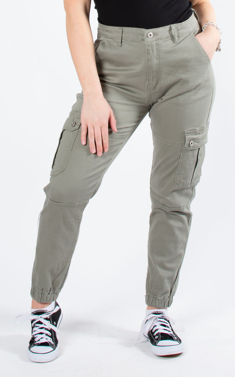 Kelly Cargo Pants | Khaki