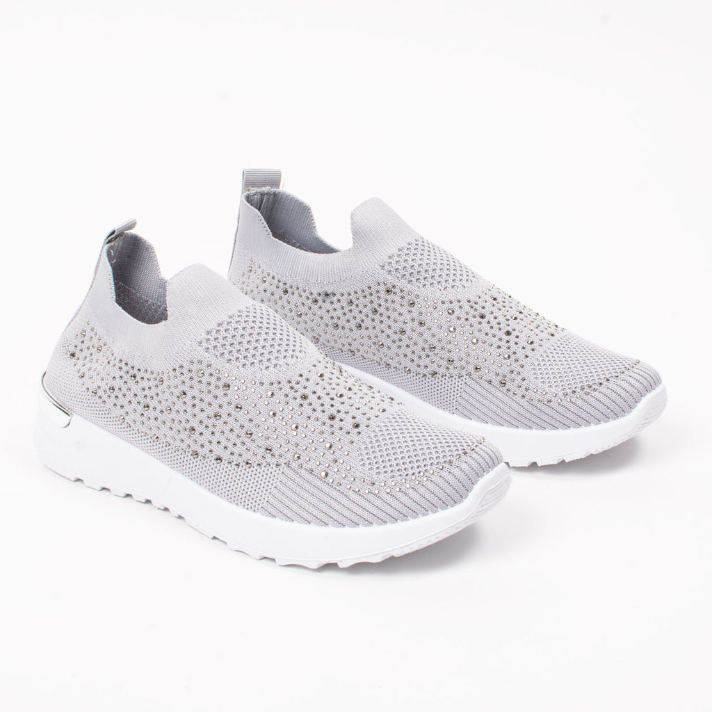 Lily Sparkle Trainer | Grey