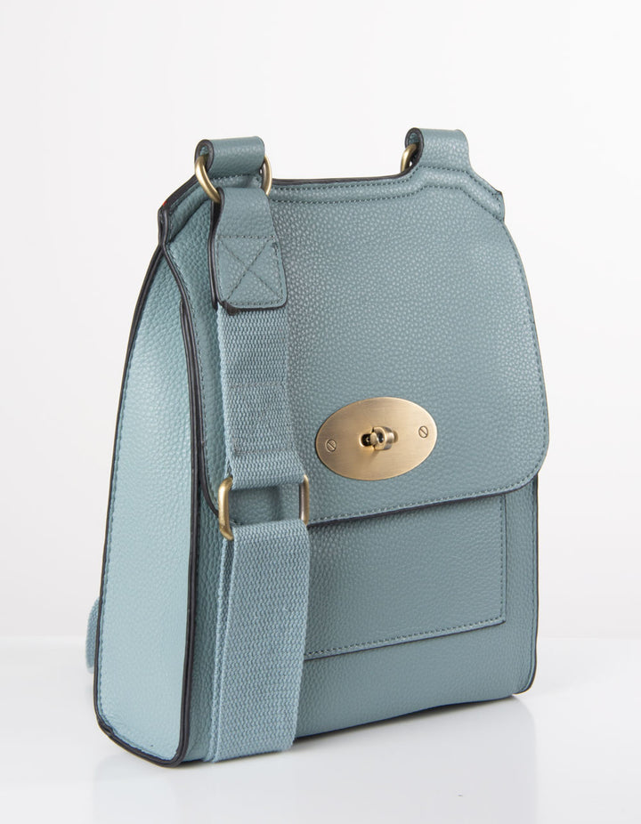Messenger Bag | Pale Blue
