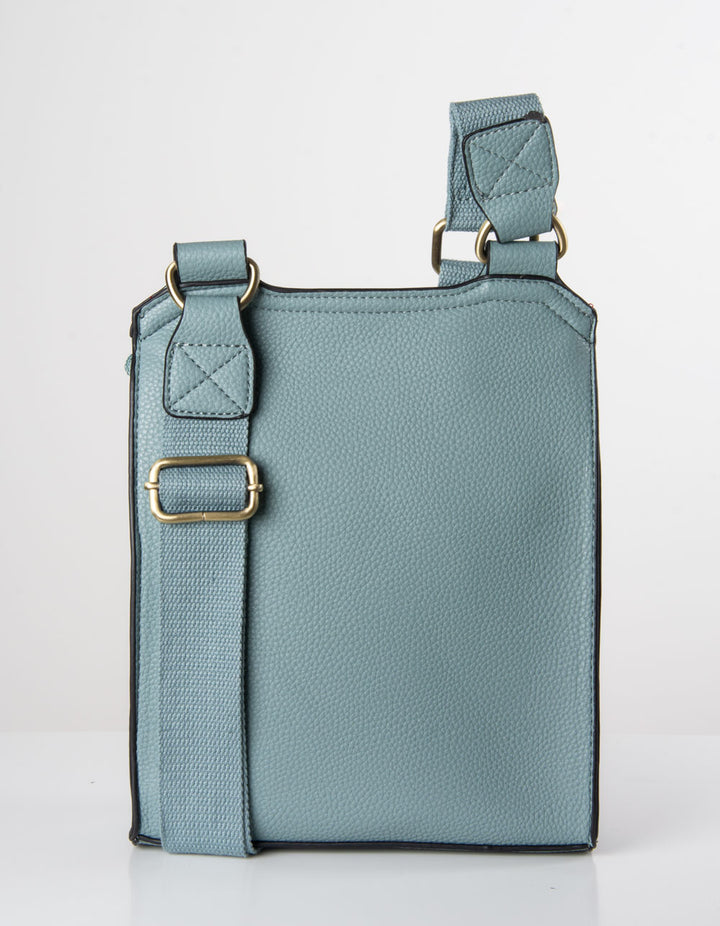 Messenger Bag | Pale Blue