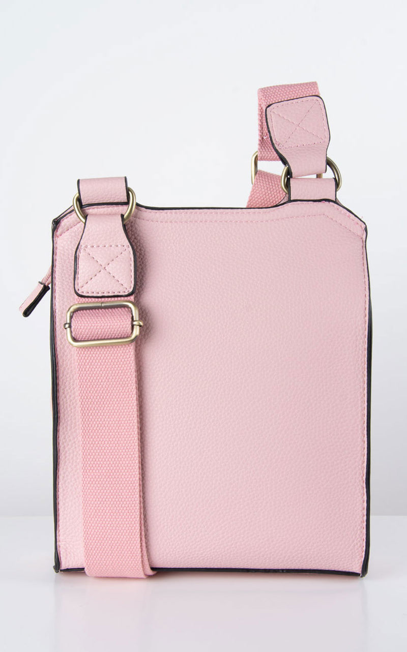 Messenger Bag | Pale Pink