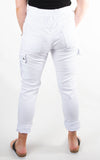 Riley Magic Cargo Trousers | White