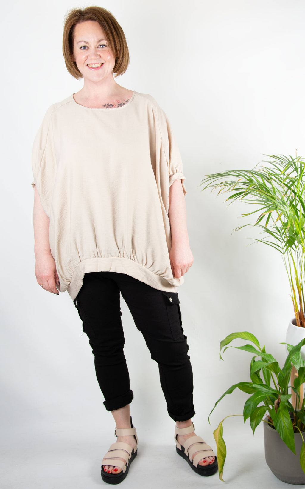 Ruth Top | Beige