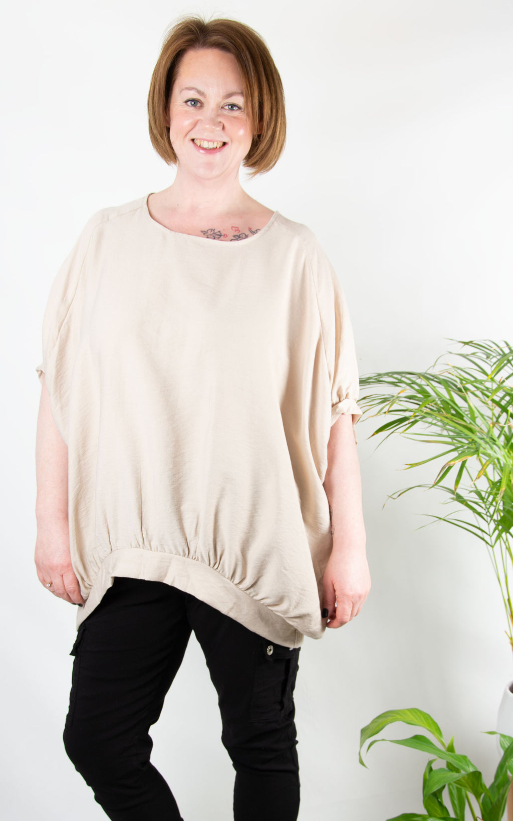 Ruth Top | Beige