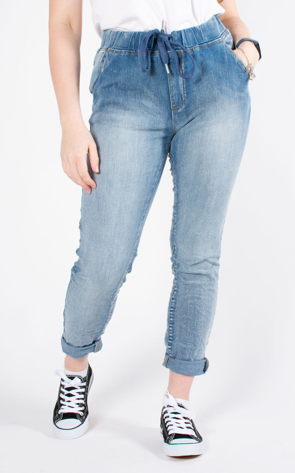 Stretch Jogger | Stonewash