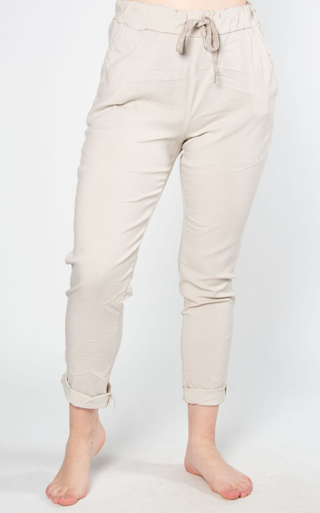 Taylor Magic Trouser | Stone