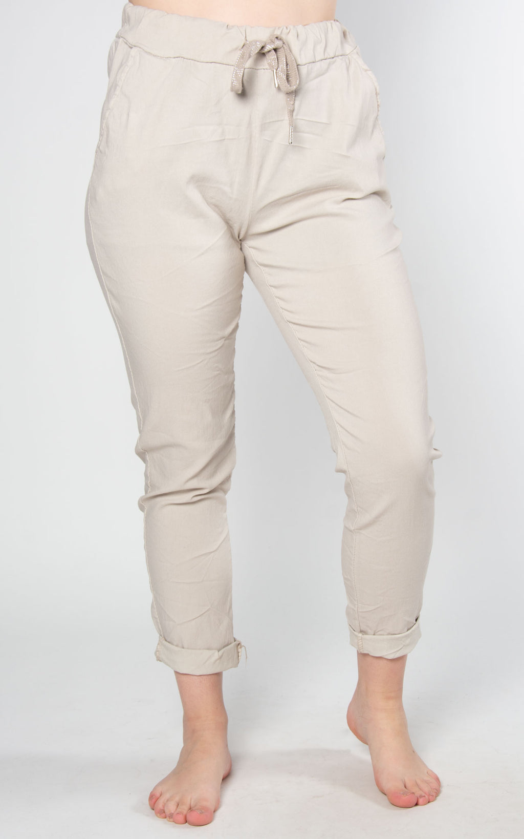Taylor Magic Trouser | Stone