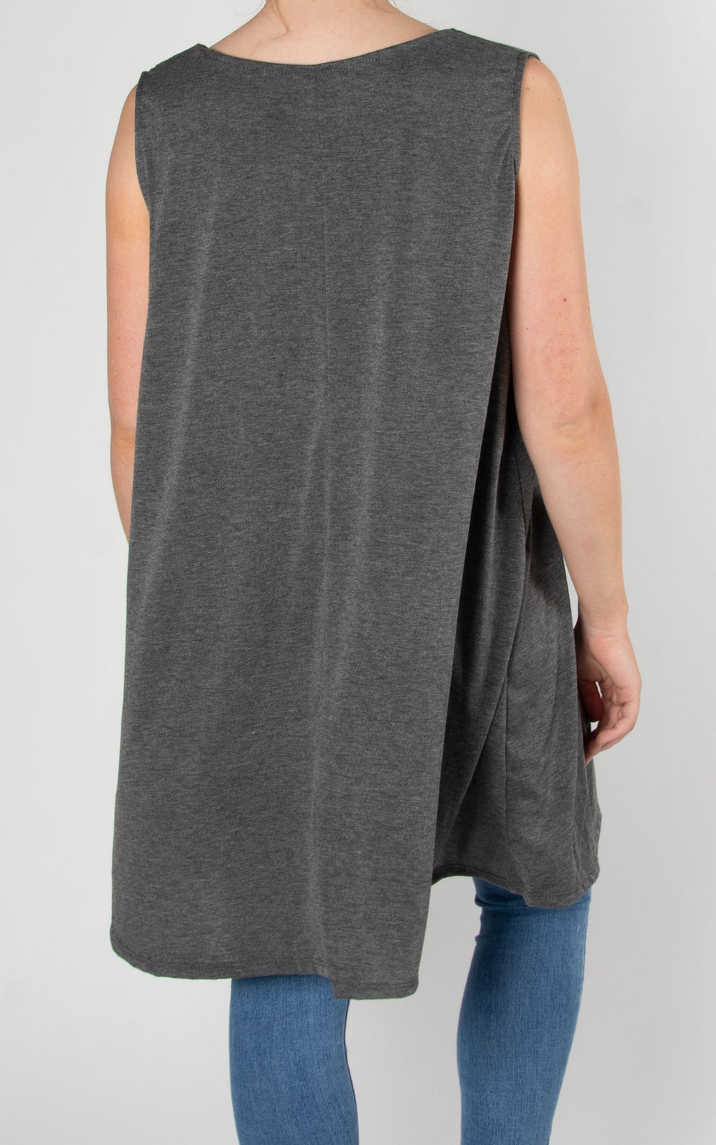 Tunic Vest | Charcoal