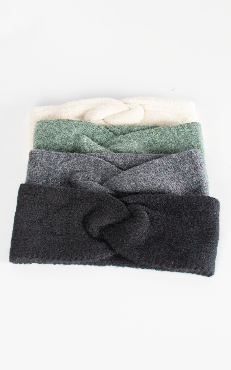 Winter Headband | Knitted | Beige